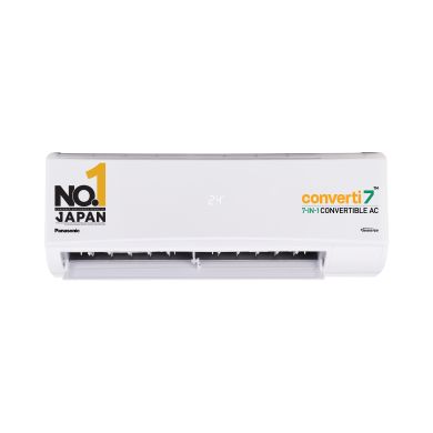 Panasonic 0.9 Ton 3 Star Inverter Split AC(Powerful Mode, Copper Condenser, 7in1 Convertible, 2-Way Swing, PM 0.1 Filter, CS/CU-SU11AKY3T, 2025 Model, White)